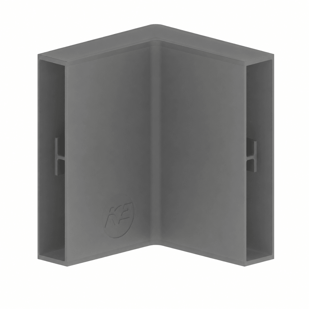 K2 Edge, corner Array Skirt Dark Plastic- Box of 20 Units