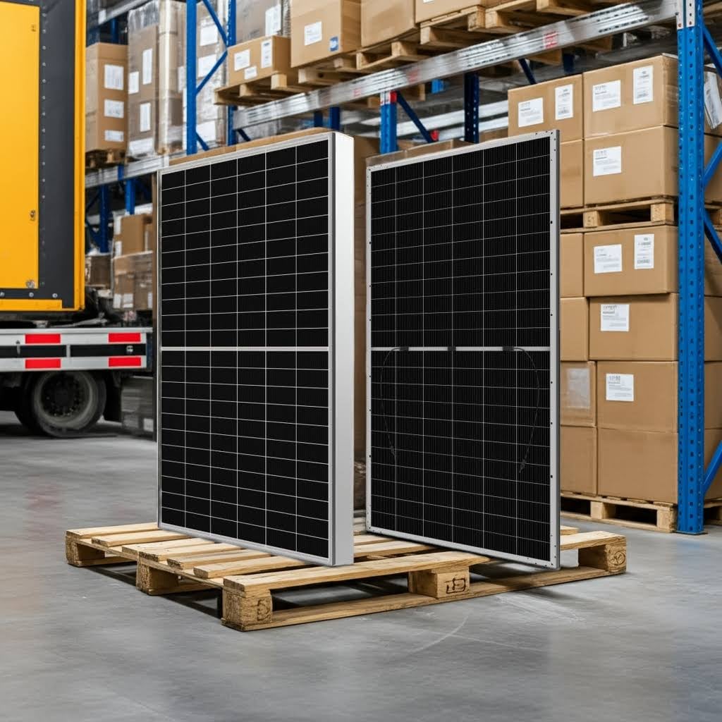 Philadelphia Solar 580W  144 N-Type Cells Bifacial Solar Panel