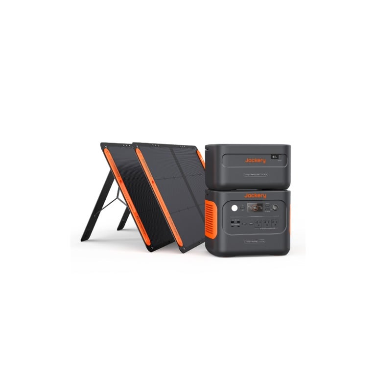 Jackery Explorer 1000 Plus (2kWh) + SolarSaga 100W x 2