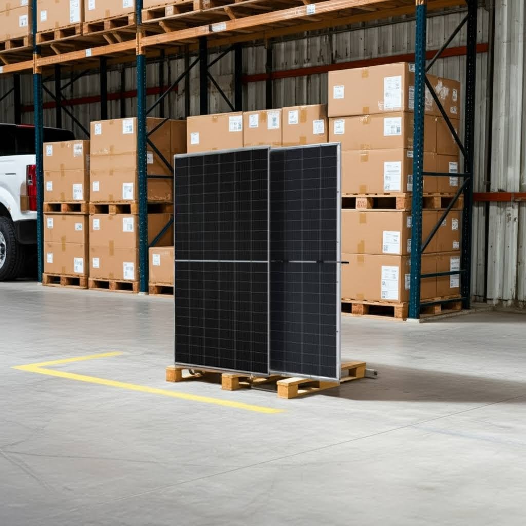 Trina Solar 580W 132 Mono Cells Bifacial Solar Panel
