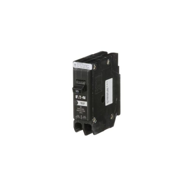Eaton BRP120GF 1-Pole  20A/120VAC BRP GF Fault Circuit Breake