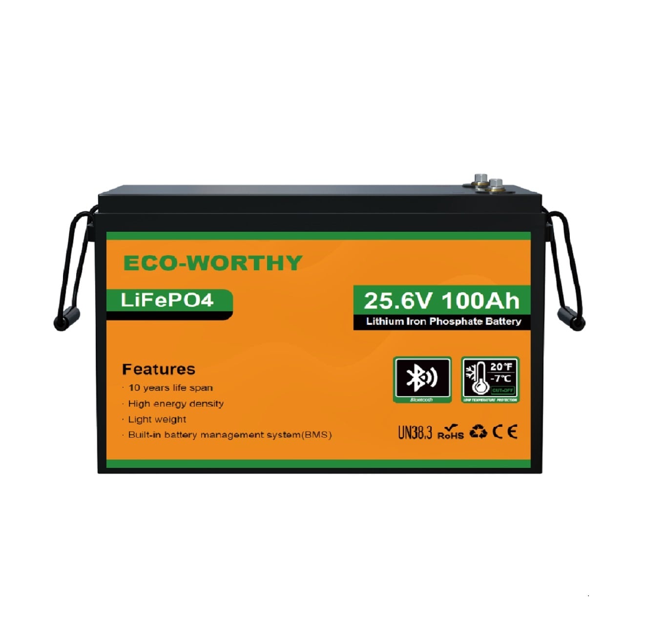 Eco Worthy 2.6kWh 24V LFP Battery