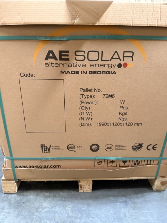 AE Solar 380W 72 Mono Cells Solar Panel — image 4
