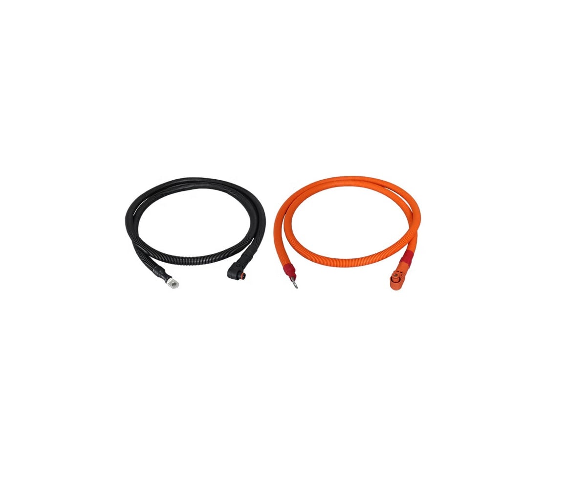 RUiXU1/0 AWG cables 3/8" Lug 90 degree angle pluggable connector