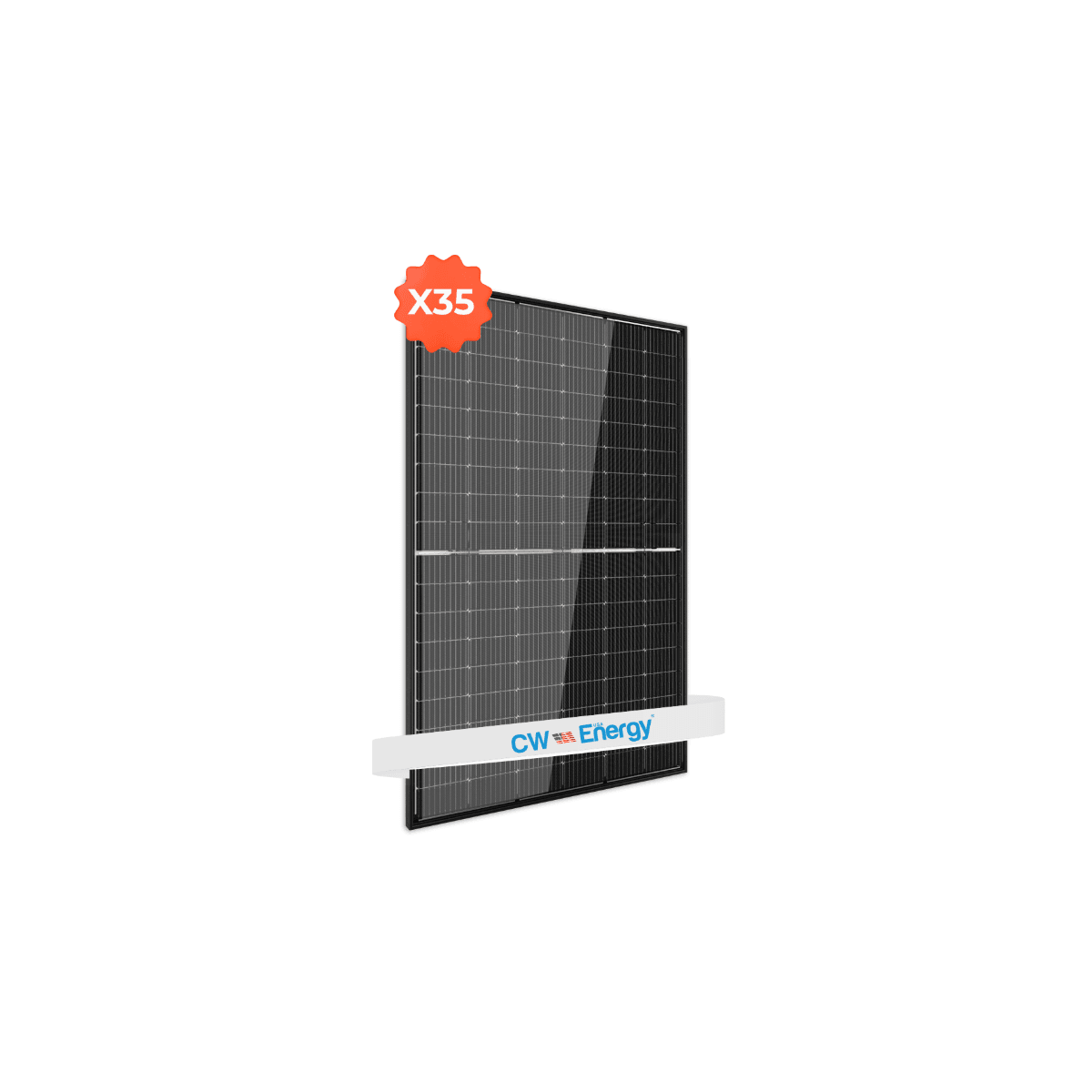 CW Energy USA 410W Bifacial 108 Cells Solar Panel