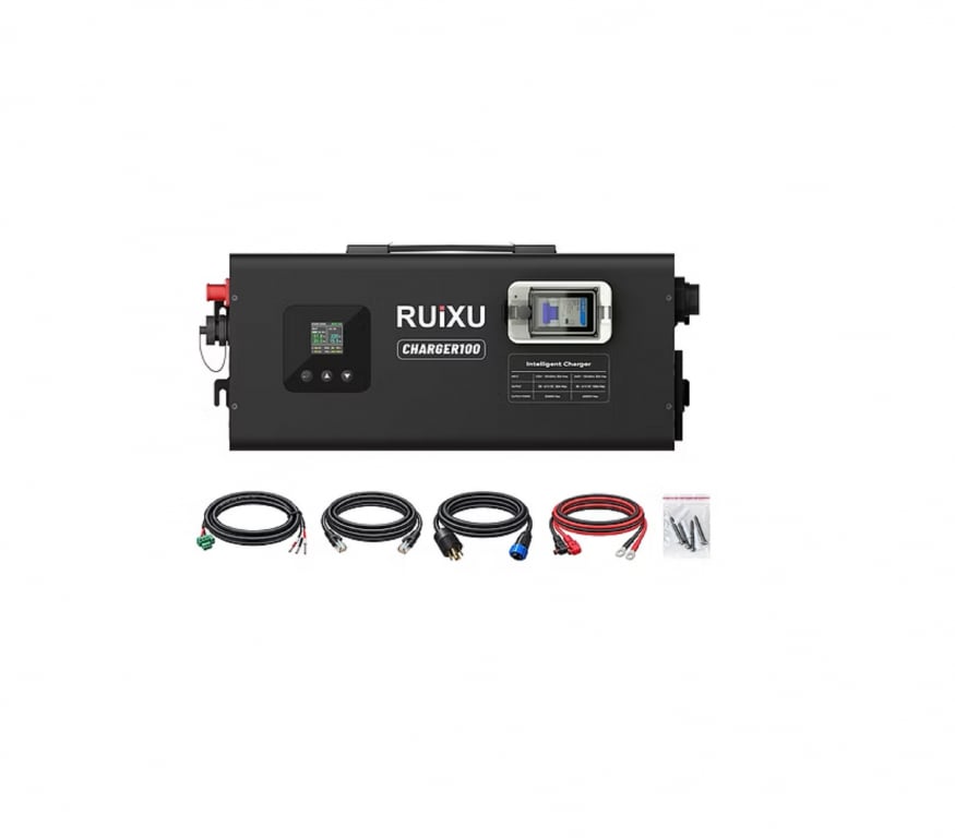 RUiXU Charger100 6kW 48V 100A Intelligent Lithium Battery Charger — image 4