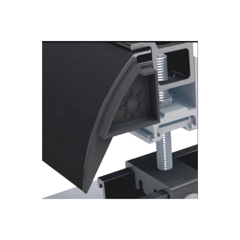 EcoFasten SKIRT END CAP PLS 32MM&38MM-B (Priced as each) — image 1