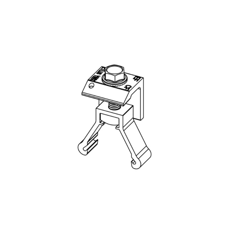 IRONRIDGE  ClickFit End Clamp (30-40mm), Black (Priced as each) — image 1