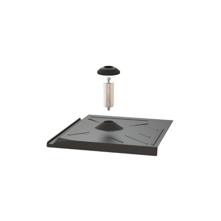 Pegasus Solar Flat Tile Flashing Mounting -Pack of 12 — image 1