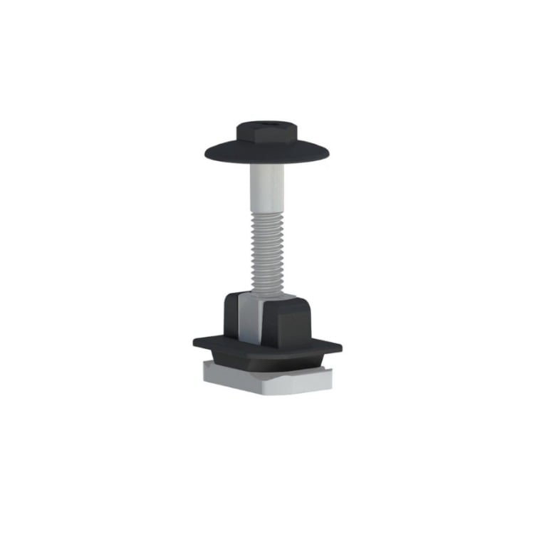 IRONRIDGE  Aire Lock Mid, Black (30mm - 40mm) (Priced as each) — image 1