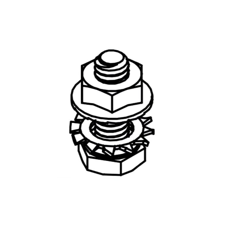 IRONRIDGE Microinverter Bonding Hardware T-Bolt(Priced as each) — image 1