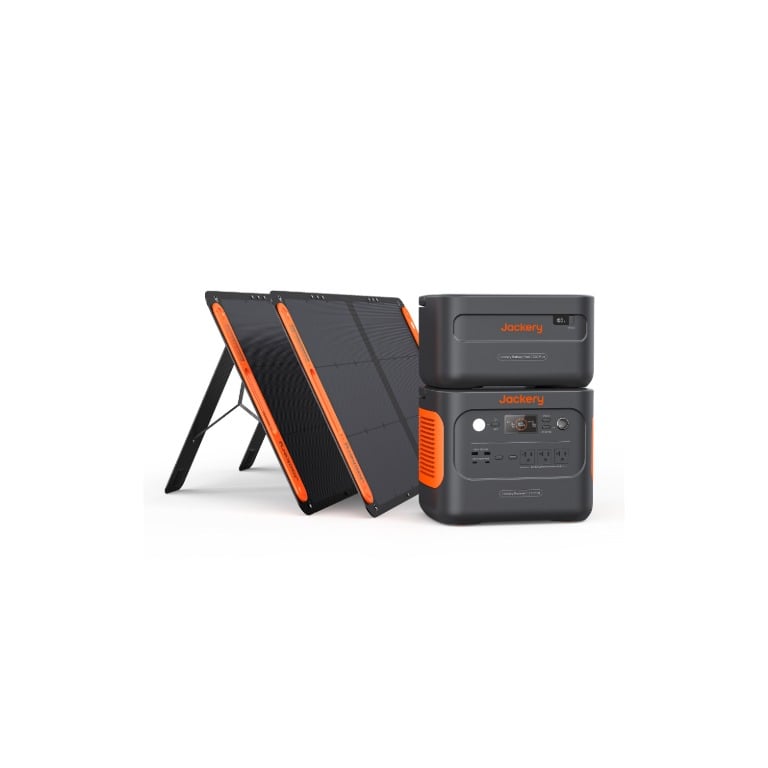 Jackery Explorer 1000 Plus (2kWh) + SolarSaga 100W x 2 — image 1
