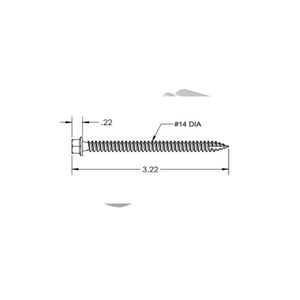 IronRidge RD Structural Screw 3.0L (Priced as each) Image