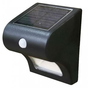 Classy Caps Solar Motion Sensor Black Deck & Wall Light Image