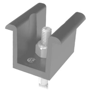 UNIRAC SM PRO SERIES MID CLAMP MILL (Priced as each) Image