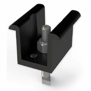 Unirac SM PRO SERIES MID - DRK (Priced as 1pc) Image