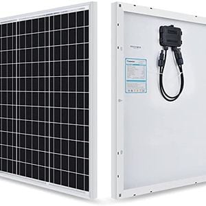 Renogy 50 Watt 12 Volt Monocrystalline Solar Panel Image