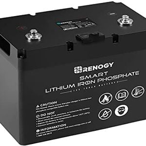 Renogy 12V 100Ah Lithium Iron Battery w/ Self-Heating Function