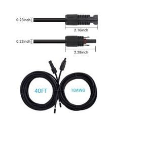 Renogy Solar Panel to Charge Controller 40 ft 10AWG Image
