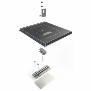 UNIRAC Flashkit TR Flat-Tile Charcoal (Priced as 1 pc) Image