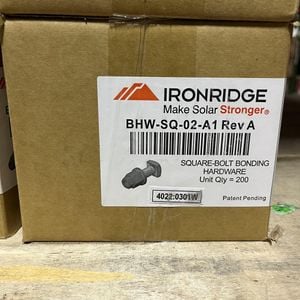 IronRidge Square Bolt Bonding Hardware Image