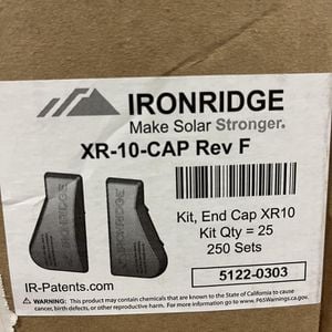 IronRidge End Caps for XR10 Rails Image