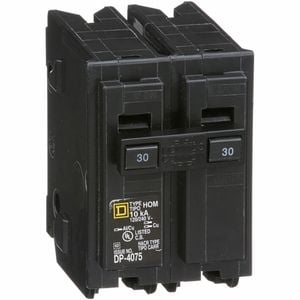 Schneider Electric Square D 30A 2 Pole Circuit Breaker