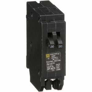 Schneider Electric 20A 120V Single-Pole Tandem Circuit Breaker