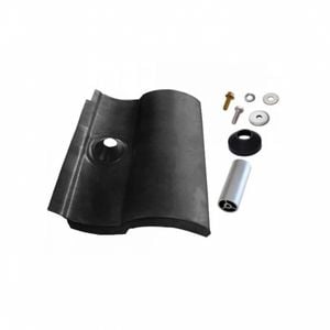 IronRidge Tile Replacement S-Tile Post Black(Priced as each) Image