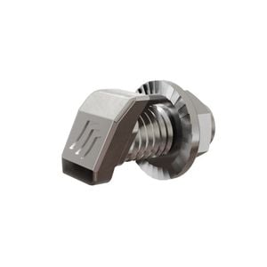 Pegasus Solar SS Dovetail T-Bolt and SS Serrated Flange Nut Image