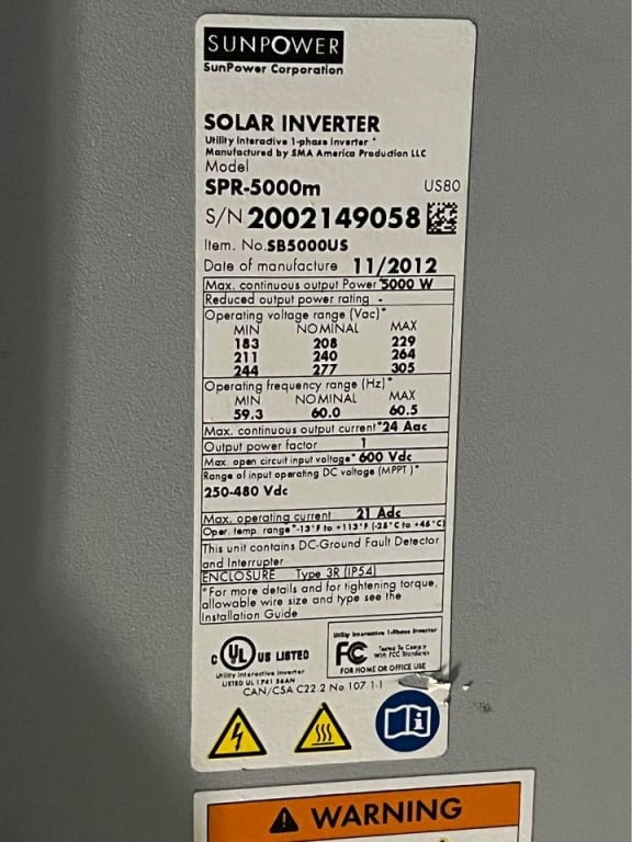 Solar Kit SunPower 4.7kW with SunPower Inverter System — image 5