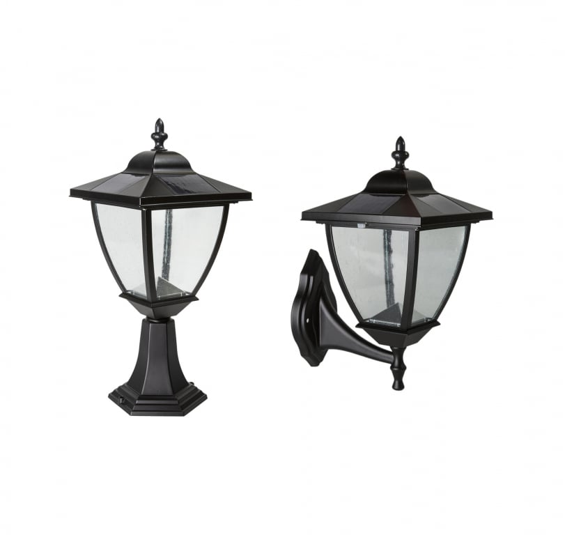 Classy Caps Elegante Solar Lamp Aluminum (Black) — image 1