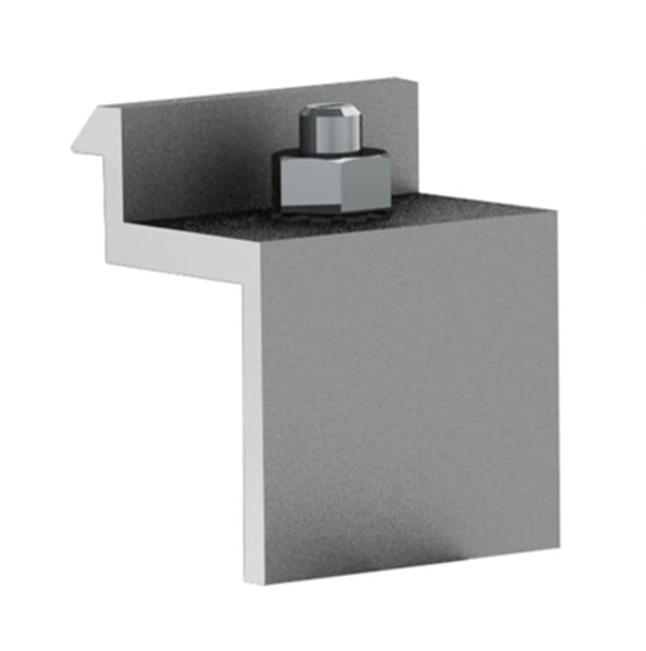 UNIRAC SM End Clamp with T-Bolt & Nut (Pack of 20) — image 1