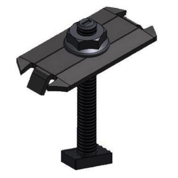 UNIRAC SM Mid Clamp Black Stainless Steel (Pack of 20) — image 1