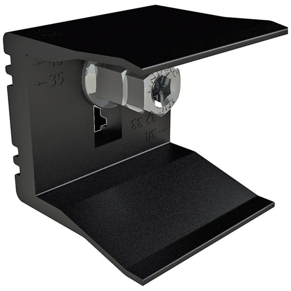 UNIRAC SFM Trimrail UNIV Clip W/HDW (Priced as each) — image 1