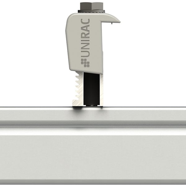 UNIRAC UNIVERSAL AF END CLAMP MILL (Pack of 20) — image 1