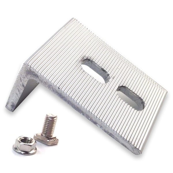 UNIRAC Serrated L-Feet with T-Bolt (Priced as 1 pc) — image 1