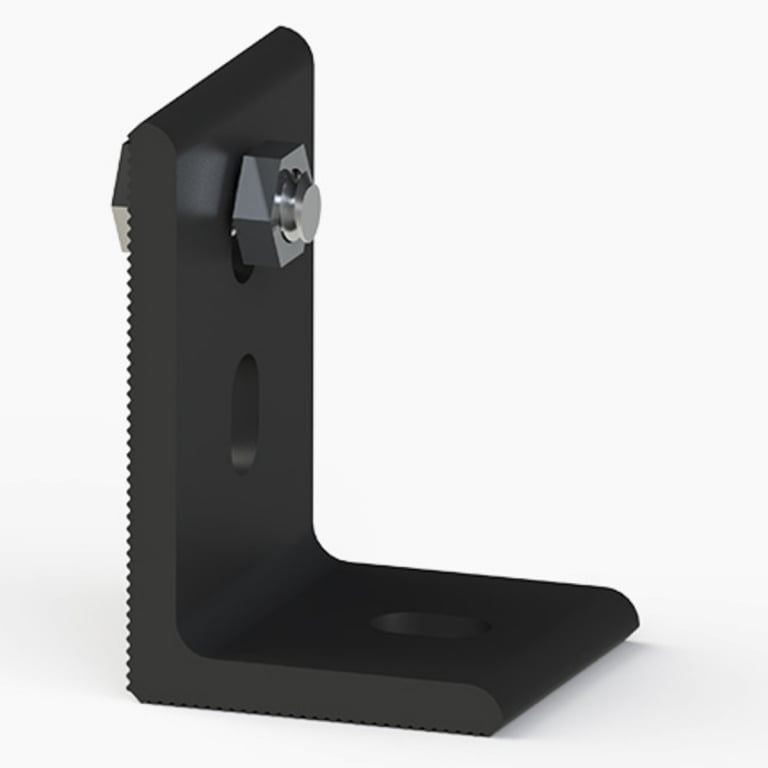 UNIRAC SM L-Feet w/T-Bolt Dark (Priced as each) — image 1