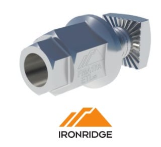 IronRidge Bonding Hardware Square Bolt — image 1