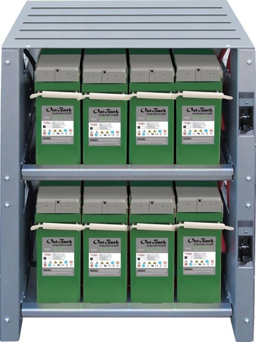 OutBack Power 2 Shelf Comprehensive Battery Enclosure — image 1