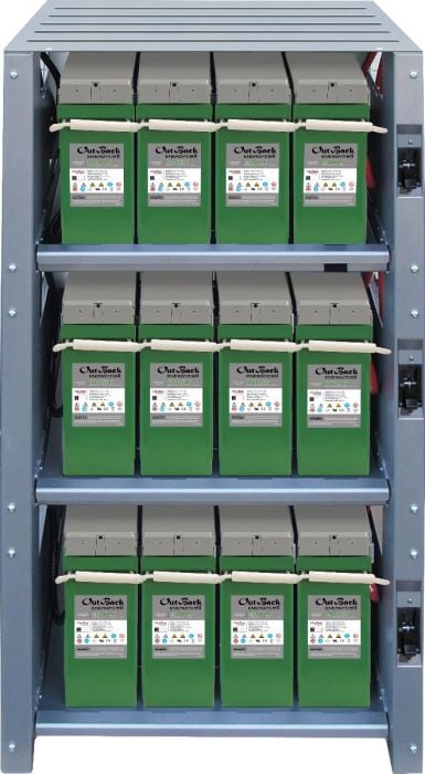 OutBack Power 3 Shelf Comprehensive Battery Enclosure — image 1