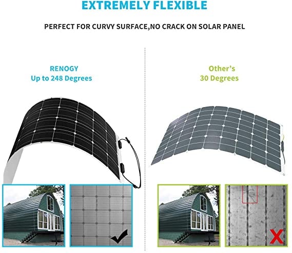 Renogy 100 Watt 12 Volt Flexible Monocrystalline Panel — image 5