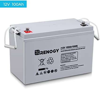 Renogy 12 Volt 100Ah Deep Cycle AGM Battery — image 1