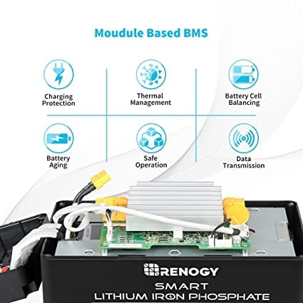 Renogy 12V 100Ah Lithium Iron Battery w/ Self-Heating Function — image 3