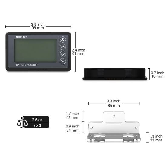 Renogy 500A Battery Monitor With Shunt — image 4