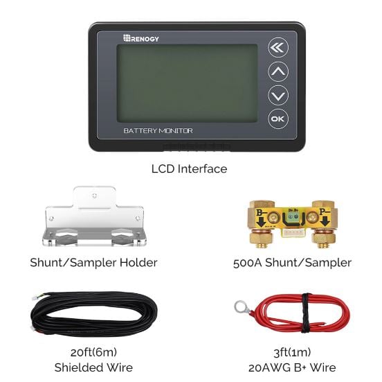 Renogy 500A Battery Monitor With Shunt — image 6