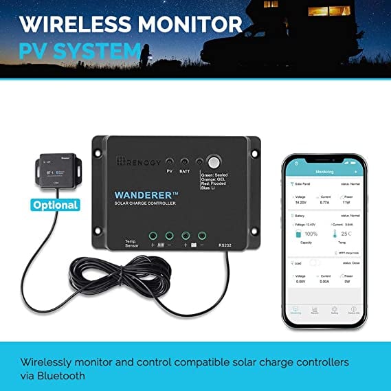 Renogy Wanderer 10A PWM Charge Controller — image 3