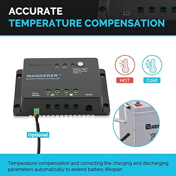 Renogy Wanderer 10A PWM Charge Controller — image 6