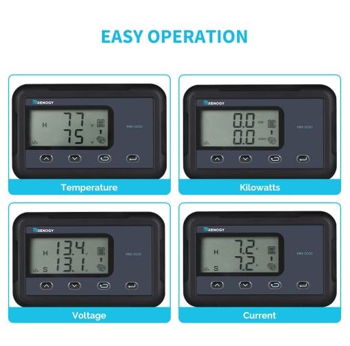 Renogy Monitoring Screen for DC-to-DC MPPT Battery Charger Series — image 7