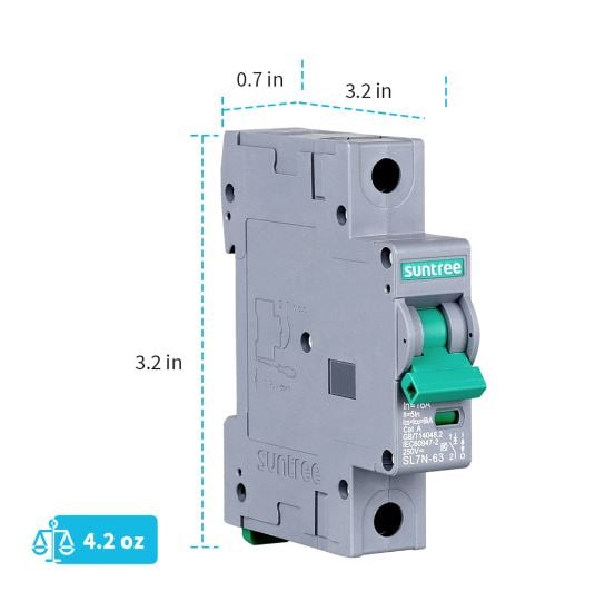 Renogy 32A 1P DC Miniature Circuit Breaker — image 2